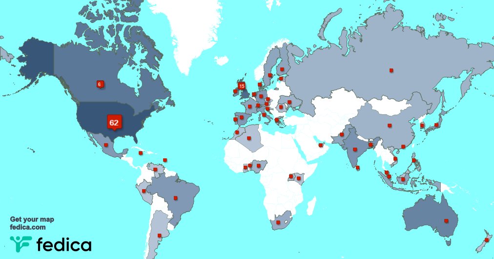 Special thank you to my 10 new followers from USA last week. fedica.com/!derwingamer2