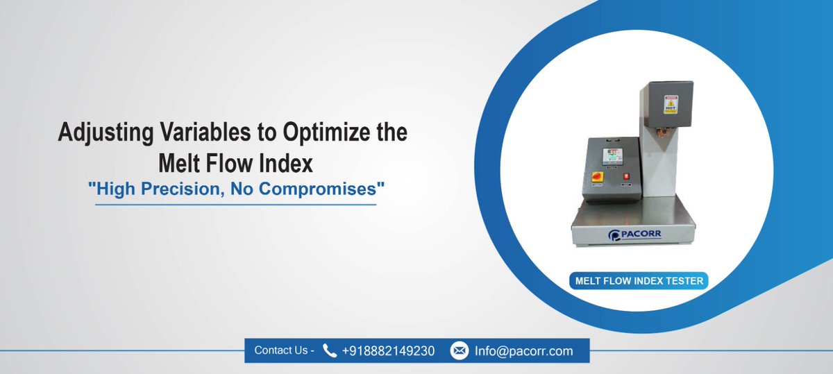 pacorr_testing's tweet image. Adjusting Variables to Optimize the Melt Flow Index
..
..
pacorr.com/blog/adjusting…
#pacorr #meltflowindex #tester 
#industry