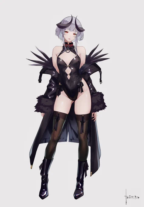 オリキャラ描いてストレス発散 