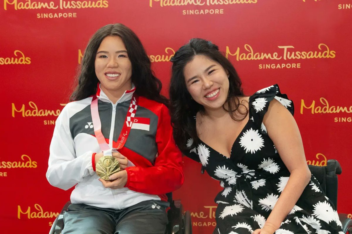 MTsSingapore's tweet photo. 🌟 Honoring a True Inspiration! 🌟
Exciting news at #MadameTussaudsSG as we unveil the incredible wax figure of #YipPinXiu! 🏅🎉
Capturing the strength, determination, and resilience of this remarkable para-athlete. Join us in celebrating diversity and breaking barriers! 🤩 https://t.co/52syVrmCfZ
