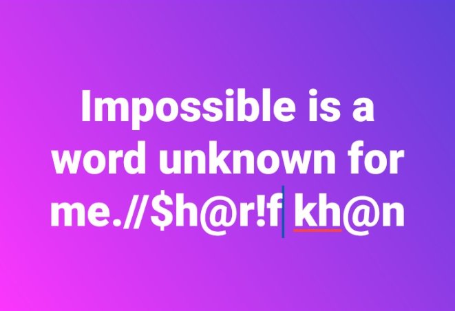 Sharifk65407957's tweet photo. کوئی بھی کام ناممکن نہیں ہوتا یہ آپکی سوچ پر منحصر ہے کہ آپ کتنے مظبوط اعصاب کے مالک ہے۔
#UnknownCoin 
#HardWorkPaysOff 
#Hardtobear https://t.co/TxoJdIvpAH