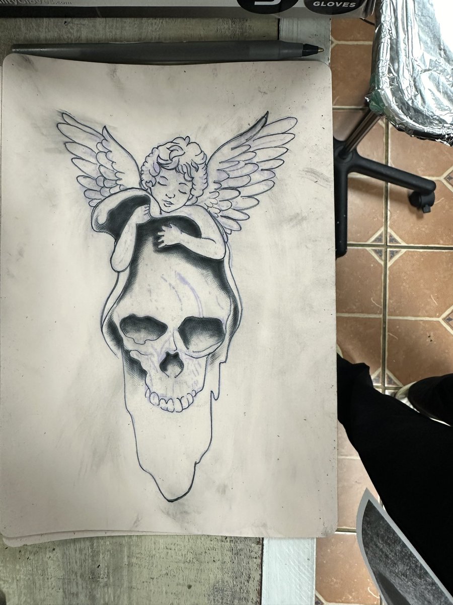 chechee__'s tweet image. Not that bad for my first time still not done with shading for sure 😂