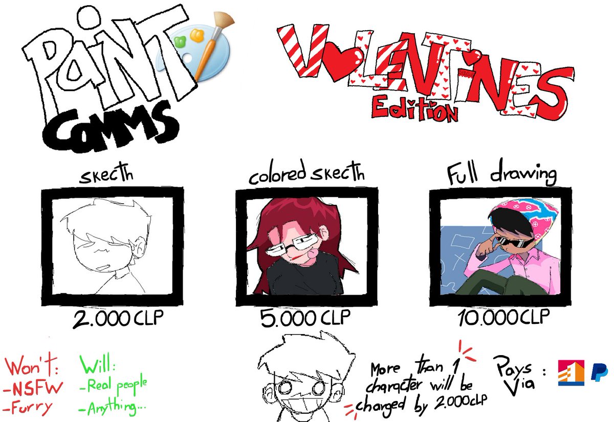 dojibruh's tweet image. COMMISSIONS OPEN // COMISIONES ABIERTAS

Any doubt by DM // Cualquier duda por DM