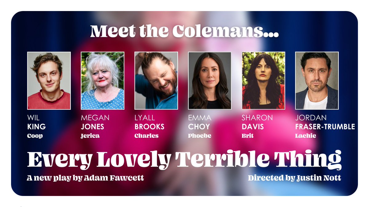 labkelpie's tweet photo. Meet the stellar cast in rehearsals for @abfawcett's #EveryLovelyTerribleThing, a bold new Australian play that will leave you pondering life’s big questions. Join the chaotic Colemans when they move into @Theatre_Works from 29 Feb! 💥🐇⚰️

🎟️ https://t.co/JmvhzV2siB https://t.co/sG0mw0JjIj
