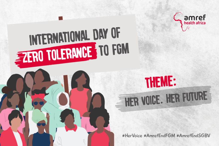 Today is International Day of Zero Tolerance to #FGM, dubbed #HerVoiceHerFuture. We believe that every survivor's voice is a call to action, and every choice they make in reclaiming their lives contributes to the global movement to #EndFGM and other retrogressive practices.