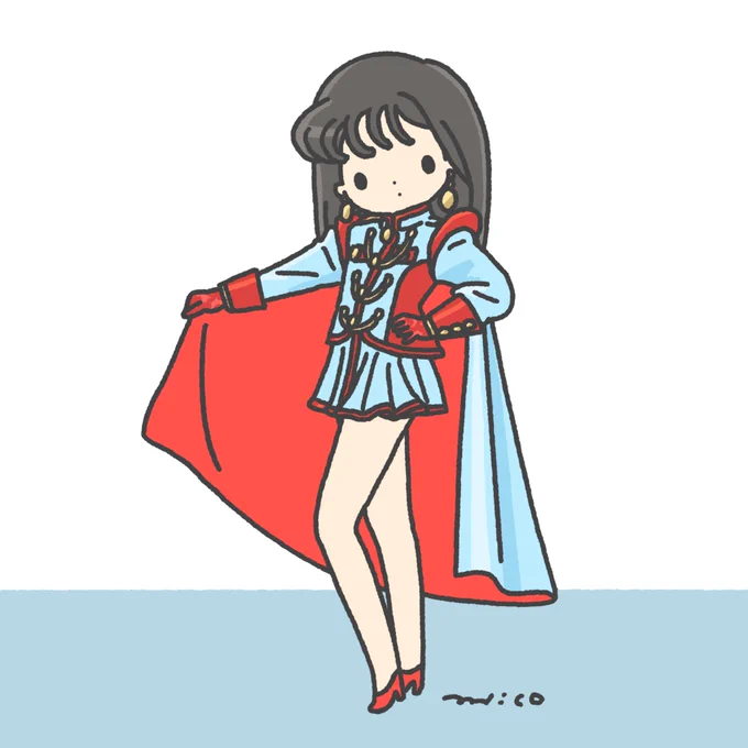 HAPPY BIRTHDAY! 1.ザ・ストレス 2.17才 3.非実力派宣言 4.雨  #森高千里#fanart (2020) 