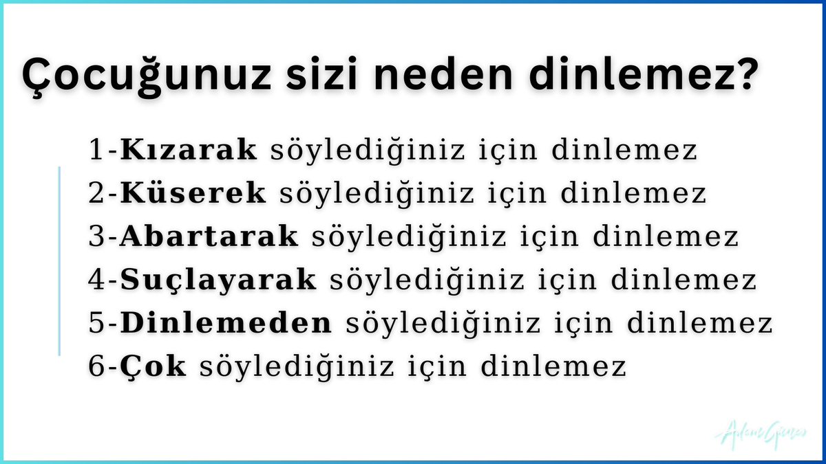 Çocuğunuz sizi ne zaman dinler?

1-Kızmadan söylediğiniz zaman dinler
2-Küsmeden söylediğiniz zaman dinler
3-Abartmadan söylediğiniz zaman dinler
4-Suçlamadan söylediğiniz zaman dinler
5-Anlayarak söylediğiniz zaman dinler
6-Az söylediğiniz zaman dinler
