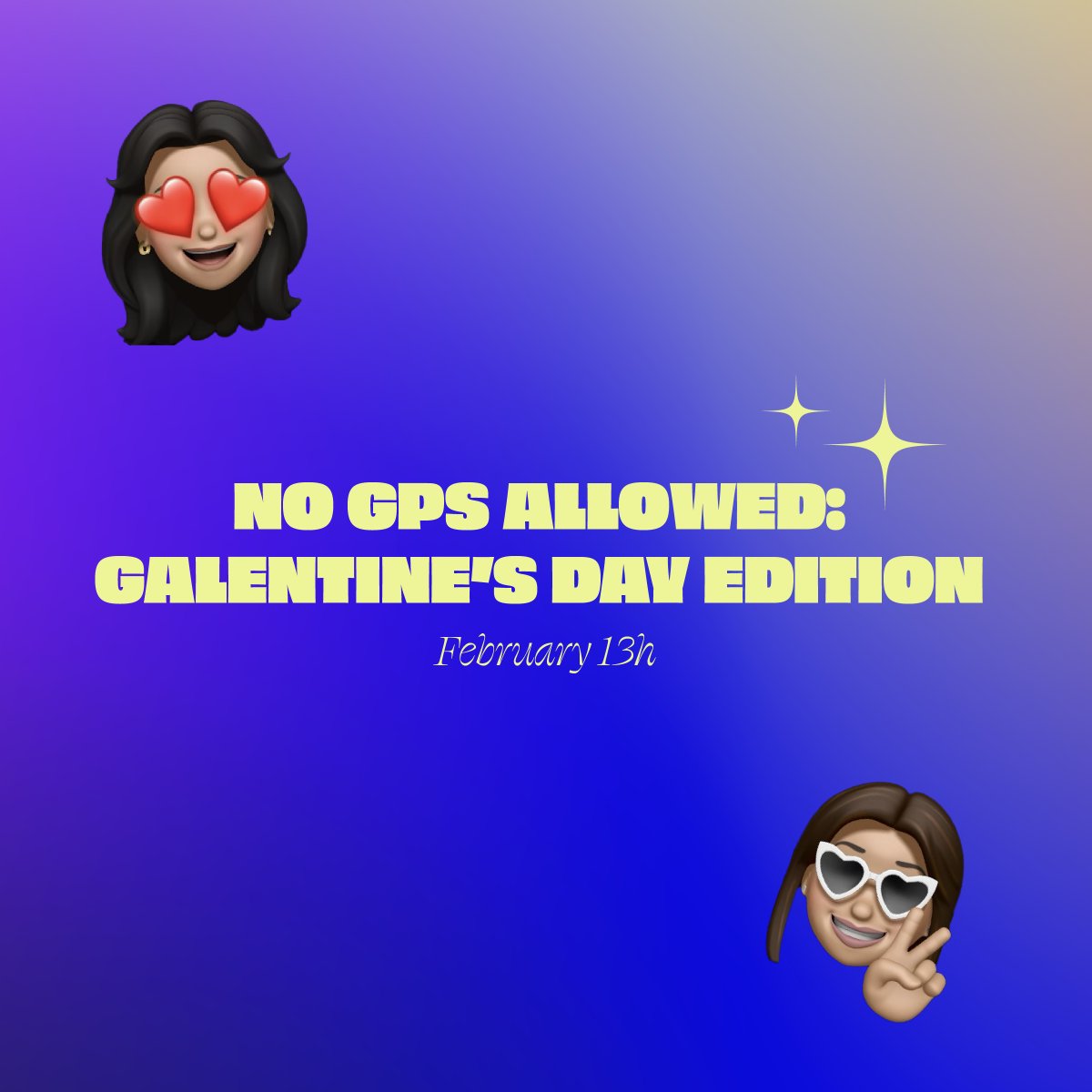 no GPs allowed is back for our 4th event! ✨🤝 galentine's with @alexchungtweets (who has been a vc friend of mine for almost 4 years now ever since @meaganloyst started gen z vcs) who are nyc based femme investors that def have to be there? dm me or tag em below