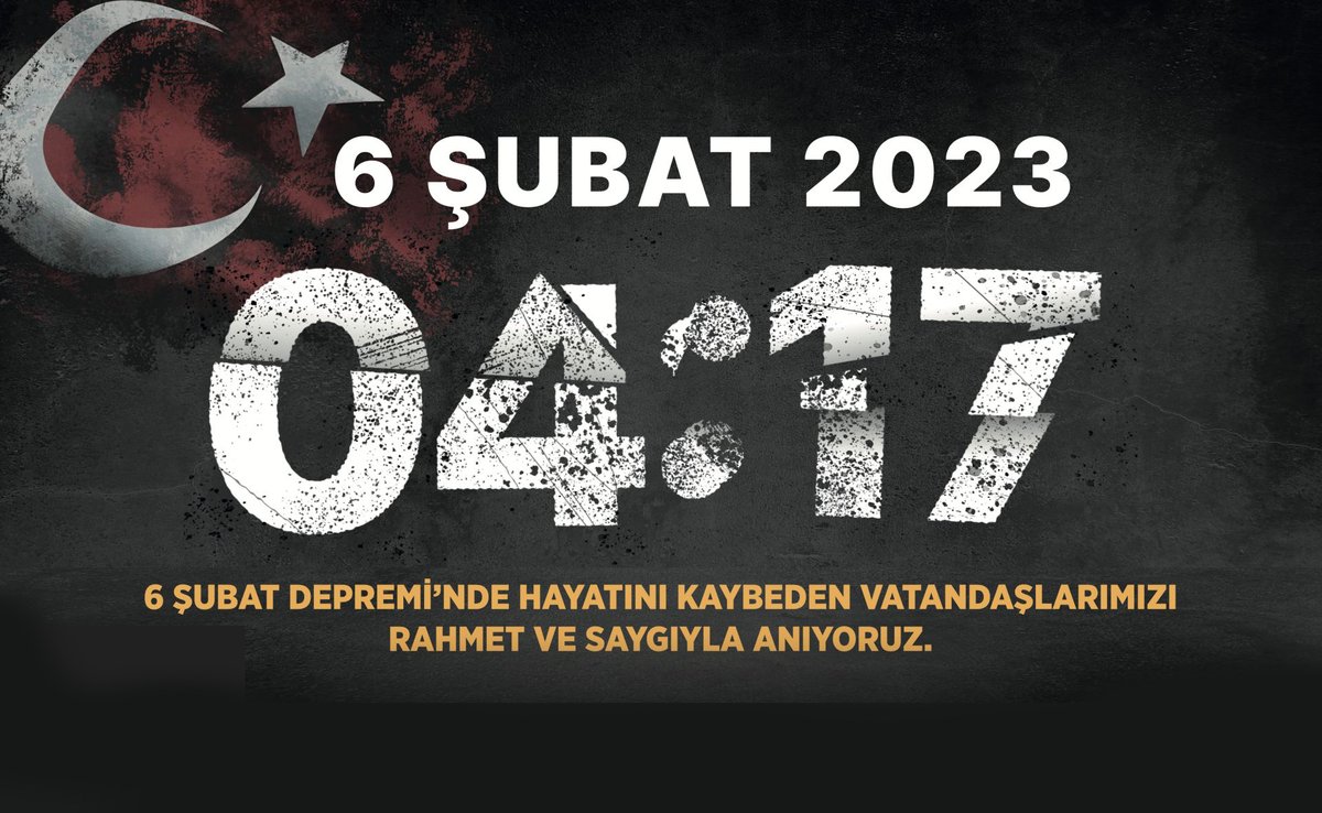 #6şubatdepreminiunutmayacağız