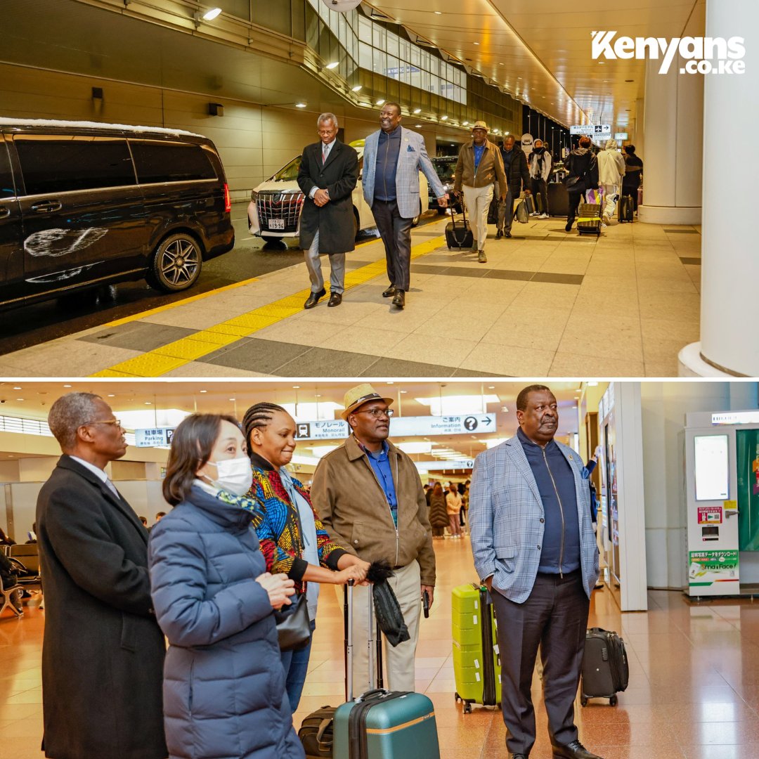 Prime CS @MusaliaMudavadi arrives in Tokyo, Japan. His visit sets the stage for President @WilliamsRuto's state visit to Japan, further strengthening ties between our two nations. Oguda Kikuyus Hussein #Ciru