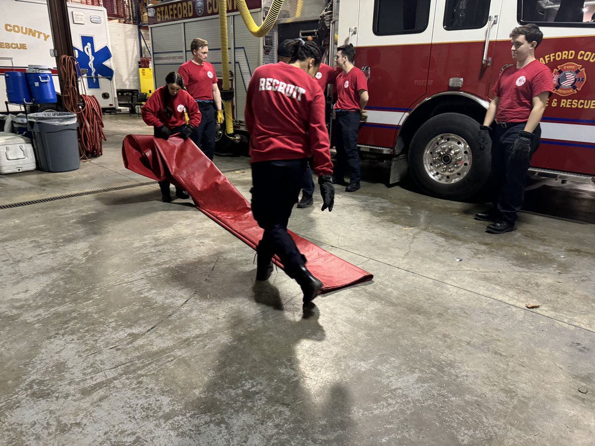 gusndwfire's tweet image. “Empowering the next generation of heroes! Had a blast sharing my knowledge on salvage and overhaul at the Stafford Volunteer Recruit Academy. Together, we’re shaping the future of firefighting. 🔥👨‍🚒 #FirefighterTraining #TeachingPassion @stafford2fire @nvfrldi