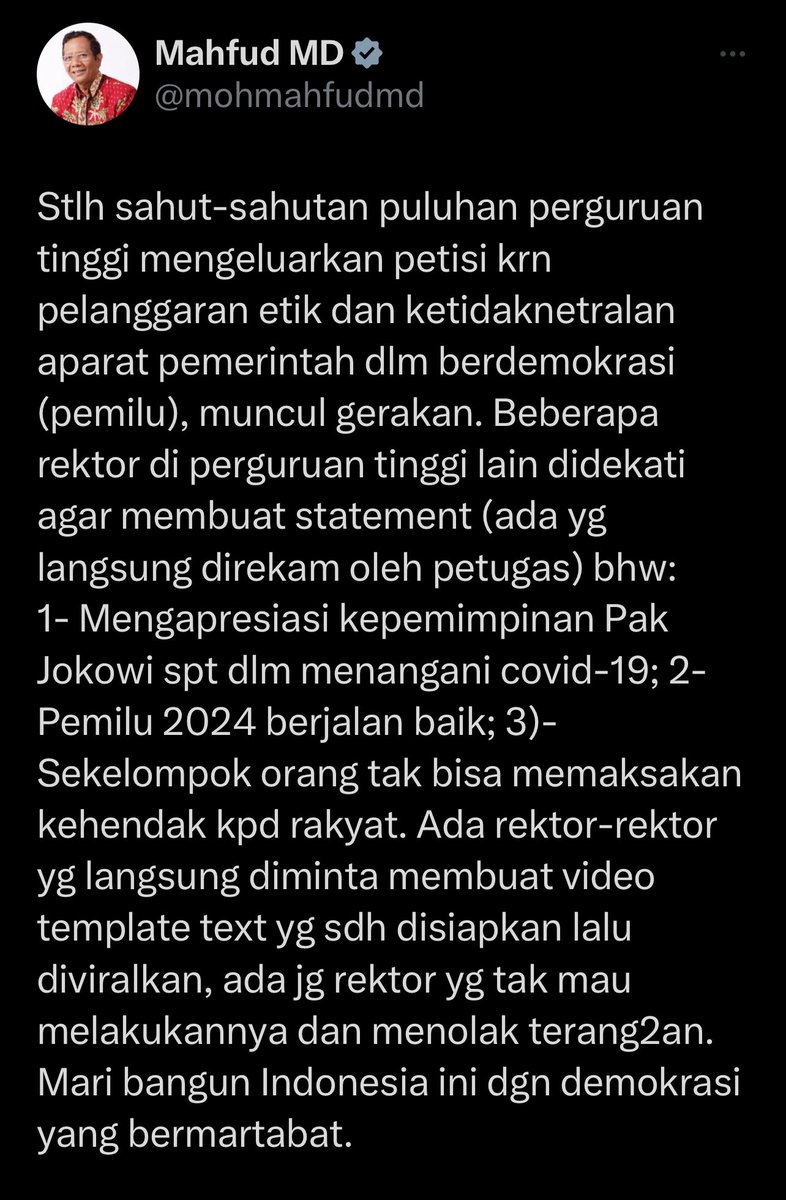 JurdilNdasMu's tweet image. Rezim Terbobrok sepanjang sejarah Indonesia 👎👎
Mari kita selamatkan Indonesia dengan tidak memilih 02 👎👎
#AsalBukanAnakJokowi
#AsalBukan02