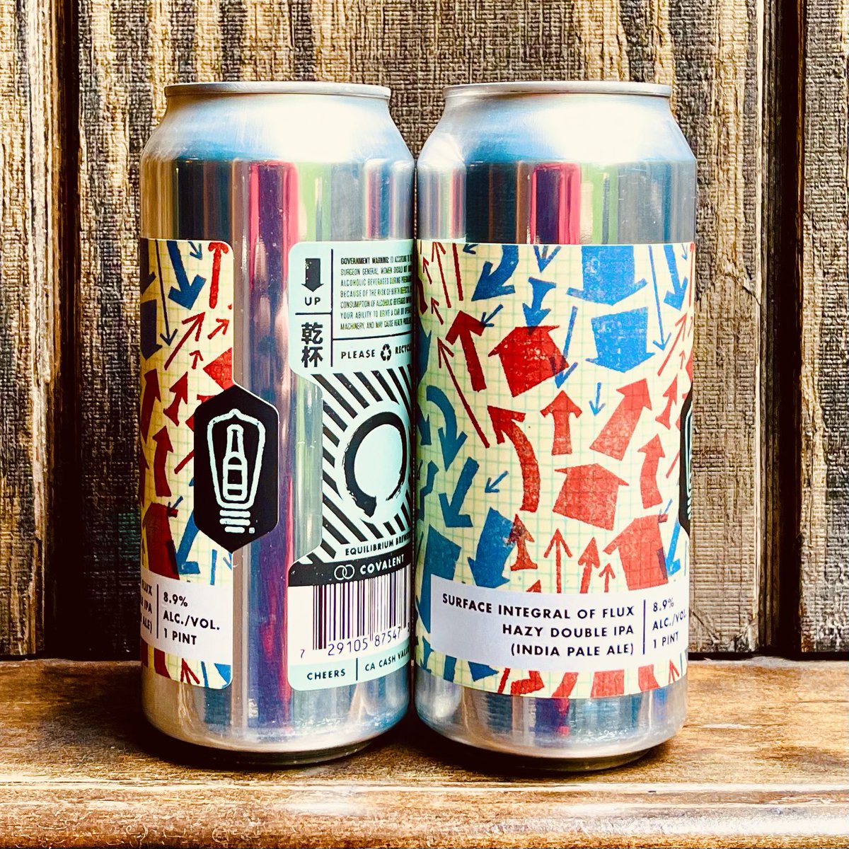 Surface Integral of Flux Hazy IPA! #craftbeer #hazyipa #bar #noho #burbank #studiocity #tolucalake #la #northhollywood #losangeles