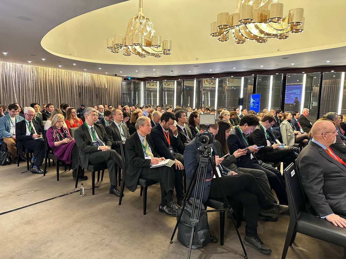 🇰🇿🇬🇧What makes Kazakhstan a hotspot in the changing geopolitical environment? Representatives from AIFC and British companies explored this at #AIFCConnect: London 2024. More details ➡️ aifc.kz/en/news/repres…