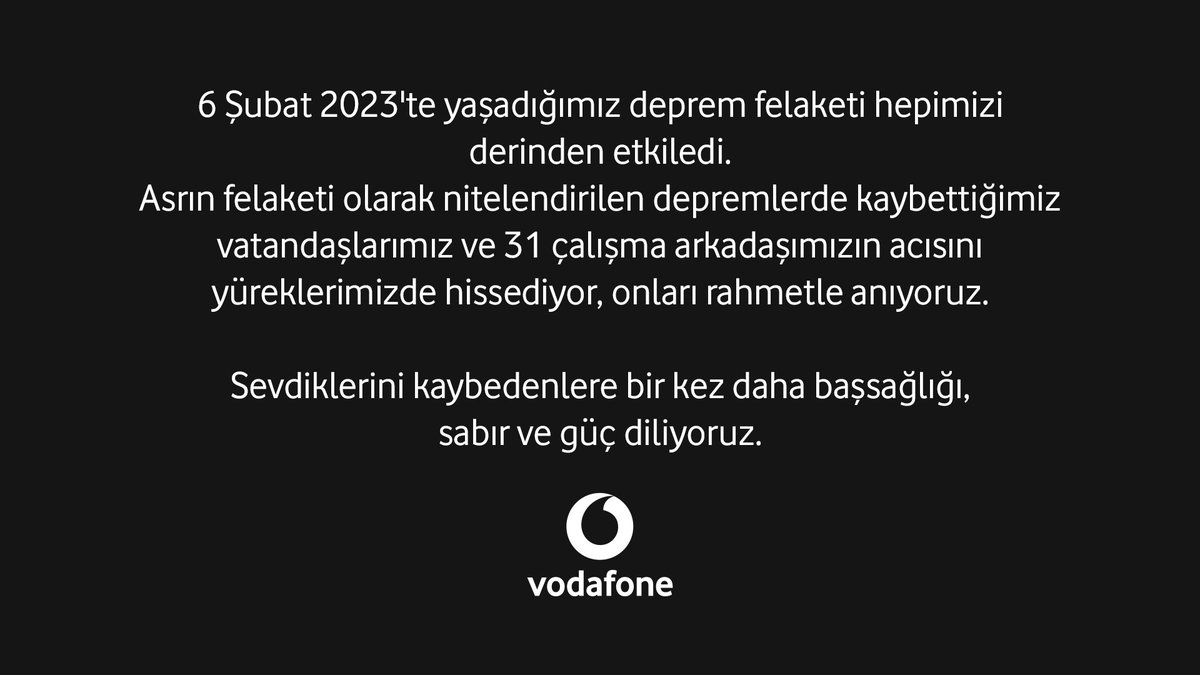 Vodafone Türkiye (@VodafoneTR) on Twitter photo 2024-02-06 04:56:18