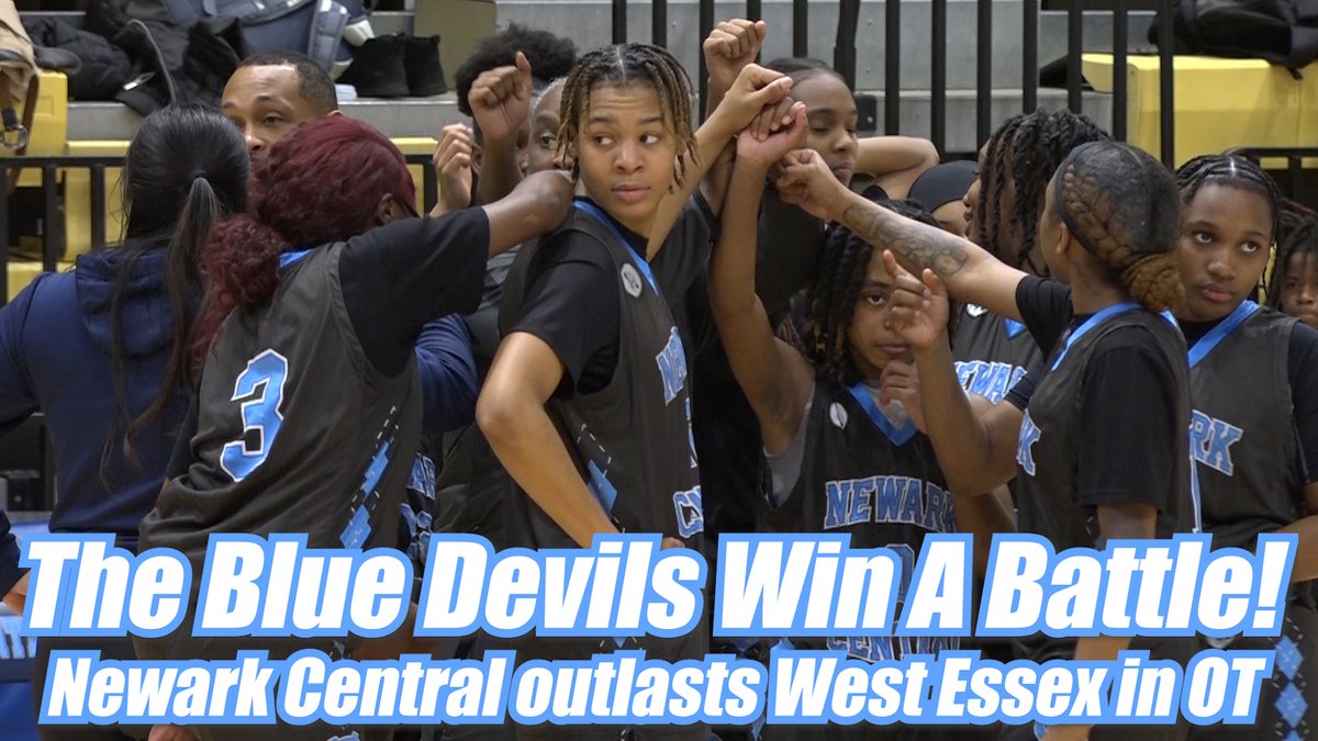 Newark Central and West Essex took each other to the limit, but it was the Blue Devils that brought home a hard-fought victory in overtime. Monmouth commit Faith Fedd-Robinson led the way with her 21st double-double of the season.  

Watch the FULL highlights + reaction HERE: