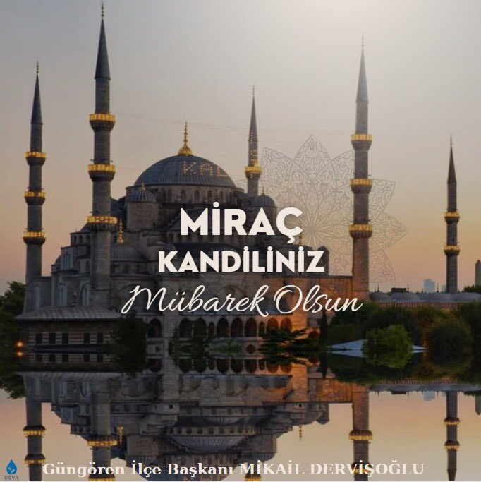 devagungorende's tweet photo. #MiraçKandili https://t.co/6r0xlhaLSu