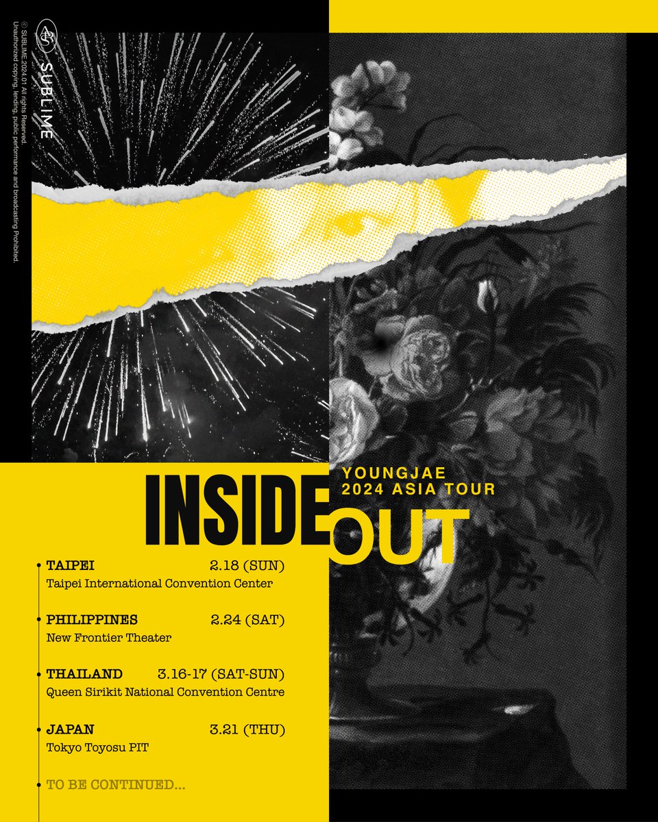 YOUNGJAExArs's tweet photo. 2024 YOUNGJAE ASIA TOUR <INSIDE OUT> CONCERT Ticket 🎟

🇹🇼 :https://t.co/kkYazfuaGj
🇵🇭 : https://t.co/eGYLOVXLuB
🇹🇭 : https://t.co/RWgTc8MebW
🇯🇵 : https://t.co/FGoLERS4W0

#영재 #YOUNGJAE
#INSIDEOUT #CONCERT
@ChoiArs_YJ https://t.co/1bCXWQcDVA