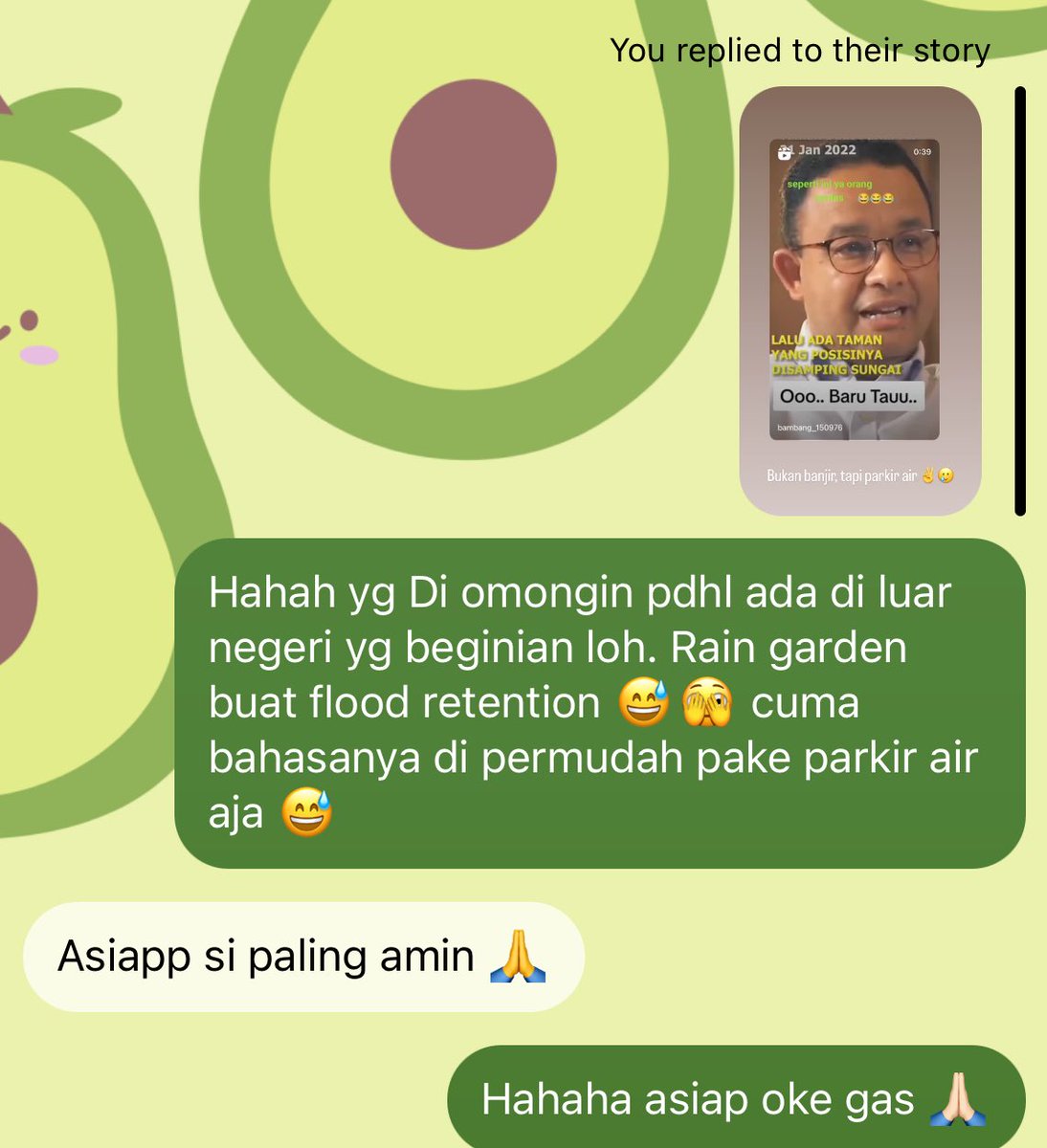 Respon paling basic dari orang orang yg alasan dukungnya karna gemoy doang 😂