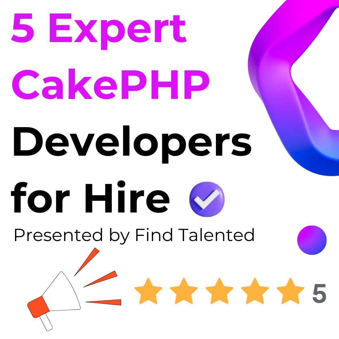 hirefreelancet's tweet image. 5 Expert CakePHP Developers for Hire
Discover the profiles and accomplishments of these 5 seasoned CakePHP developers, each with a unique skill set and a proven track record of delivering exceptional results.
Check It: linkedin.com/pulse/5-expert…
#CakePHPDevelopers #phpdeveloper