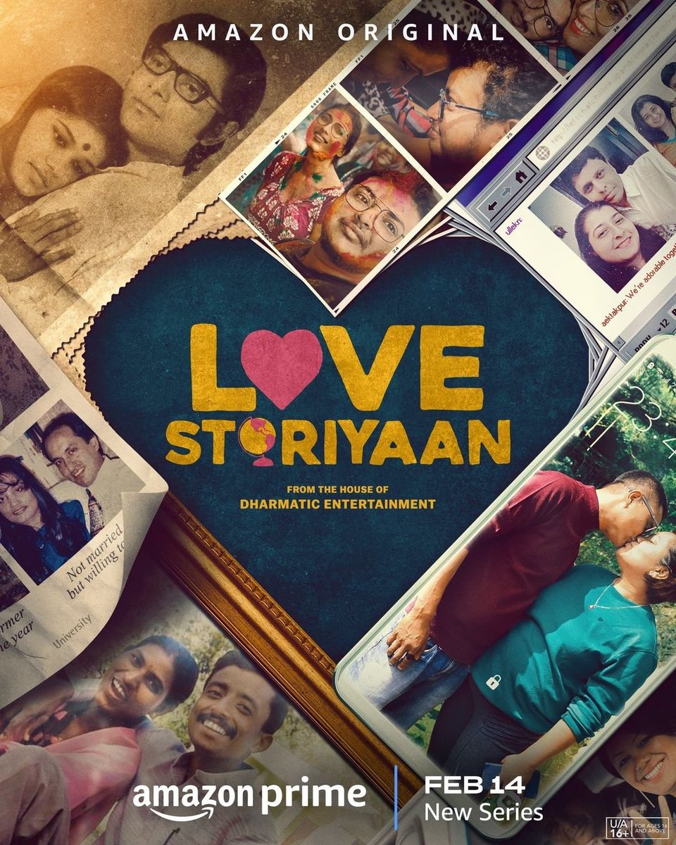 Amazon Original Series #LoveStoriyaan Streaming From 14th February On #PrimeVideo.
Directed By #AkshayIndikar, #ArchanaPhadke, #CollinDCunha, #HardikMehta, #ShaziaIqbal & #VivekSoni.

#LoveStoriyaanOnPrime #OTTUpdates #MovieSpy

Follow @MovieSpyy For Latest Entertainment Updates.