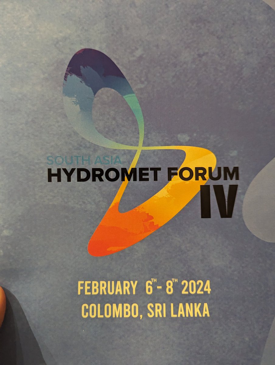 anonymousaurav's tweet photo. #HappeningNow
4th South Asia Hydromet forum, aiming to unlock regional synergies by promoting data and knowledge exchange, addressing technical challenges and enhancing collaboration. @IWMI_Nepal https://t.co/bH48V0CH3g