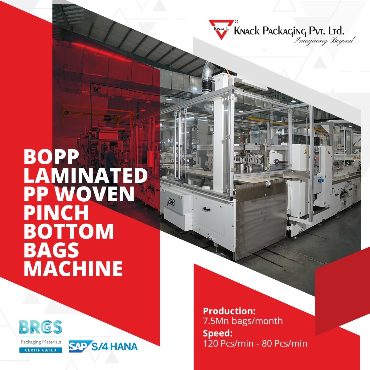 knack_packaging's tweet image. Experience innovation at its peak! At Knack Packaging, we boast the latest machinery in the industry, allowing us to manufacture top-quality products at a large capacity. 

#KnackInnovation #PackagingExcellence #KnackPackaging #FoodPackaging #GlobalLeaders