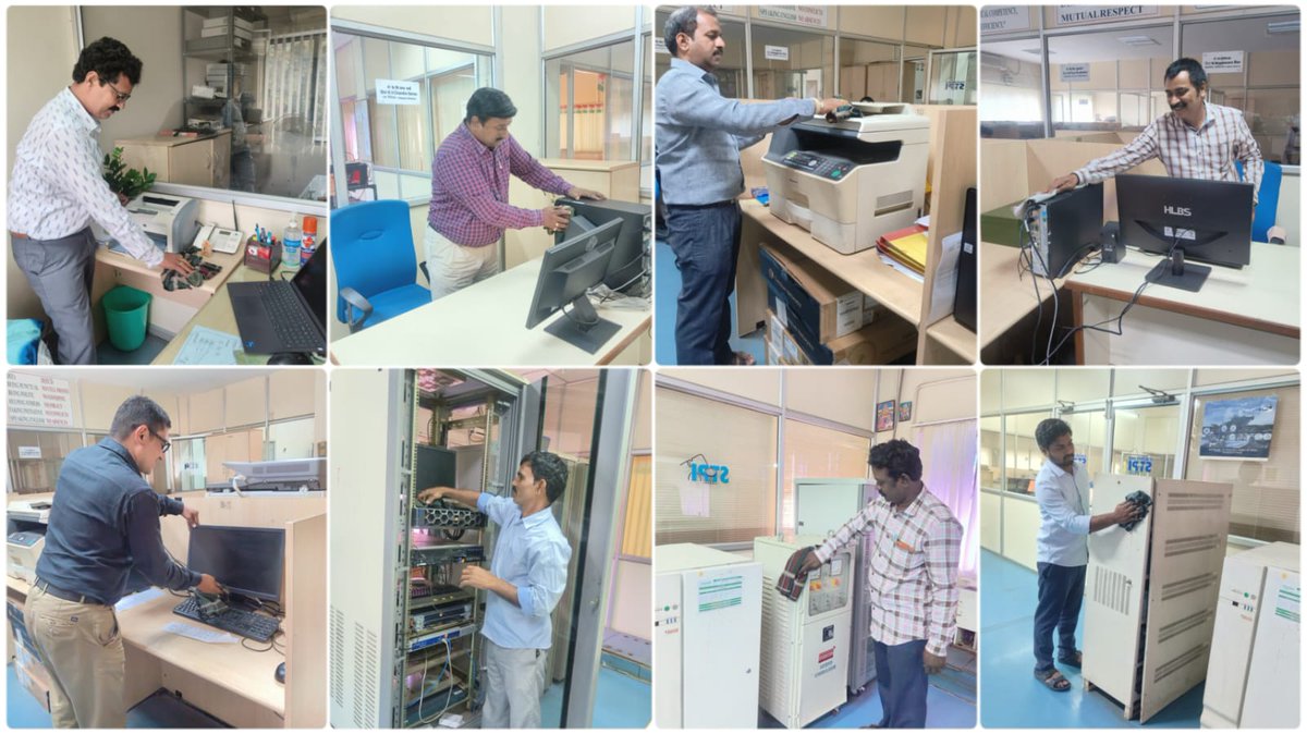 Cleaning of NOC room, electrical room and office premises by @STPIVizag officials & staff on the occasion of #SwachhtaPakhwada @arvindtw @stpiindia #STPIINDIA #SwachhBharatMission #SwachhBharat #SwachhataHiSeva @arvindtw #STPIINDIA @DeveshTyagii @KavithaC8