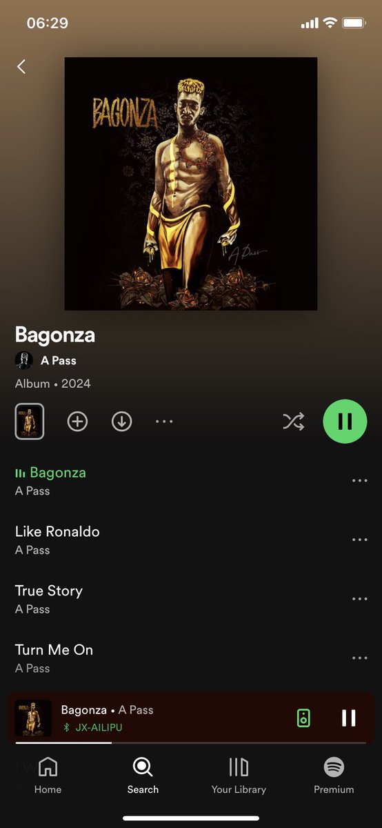 A Pass cooked and ate 
#BagonzaTheAlbum