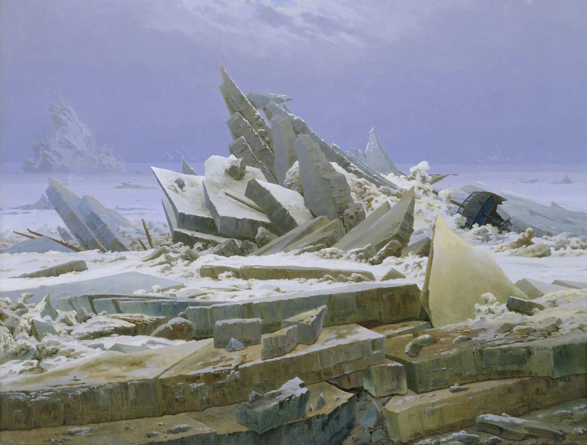 aservais1's tweet photo. Am I only one to see AI images here?😳-The Big Review by J.S Marcus : Caspar David Friedrich at Hamburger Kunsthalle ★★★★★: This curatorial triumph highlights the measured artificiality of the German Romantic artist who made work that still mesmerises https://t.co/DngHgEIZ9q https://t.co/bGmAZQQkP3