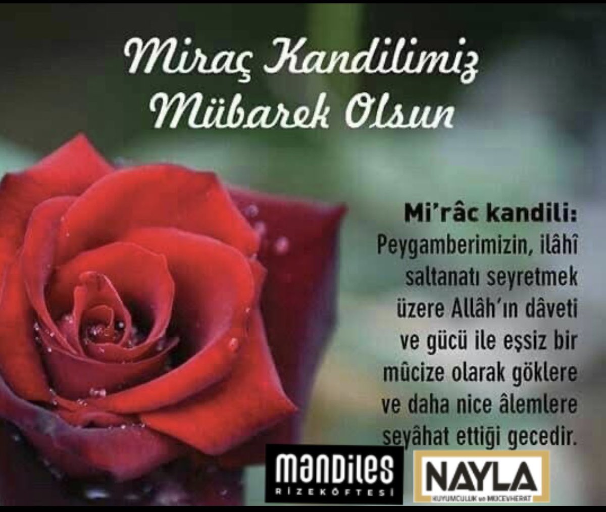 abdulbakifil's tweet photo. #MiracKandili niz kutlu olsun 
#Mandiles https://t.co/dwTecGyWaY