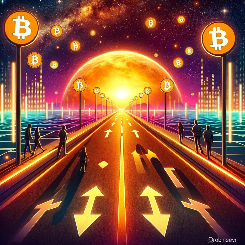 RobinSeyr's tweet photo. Once you see #Bitcoin, you're on a one-way street to freedom: https://t.co/Edan7cRM0H