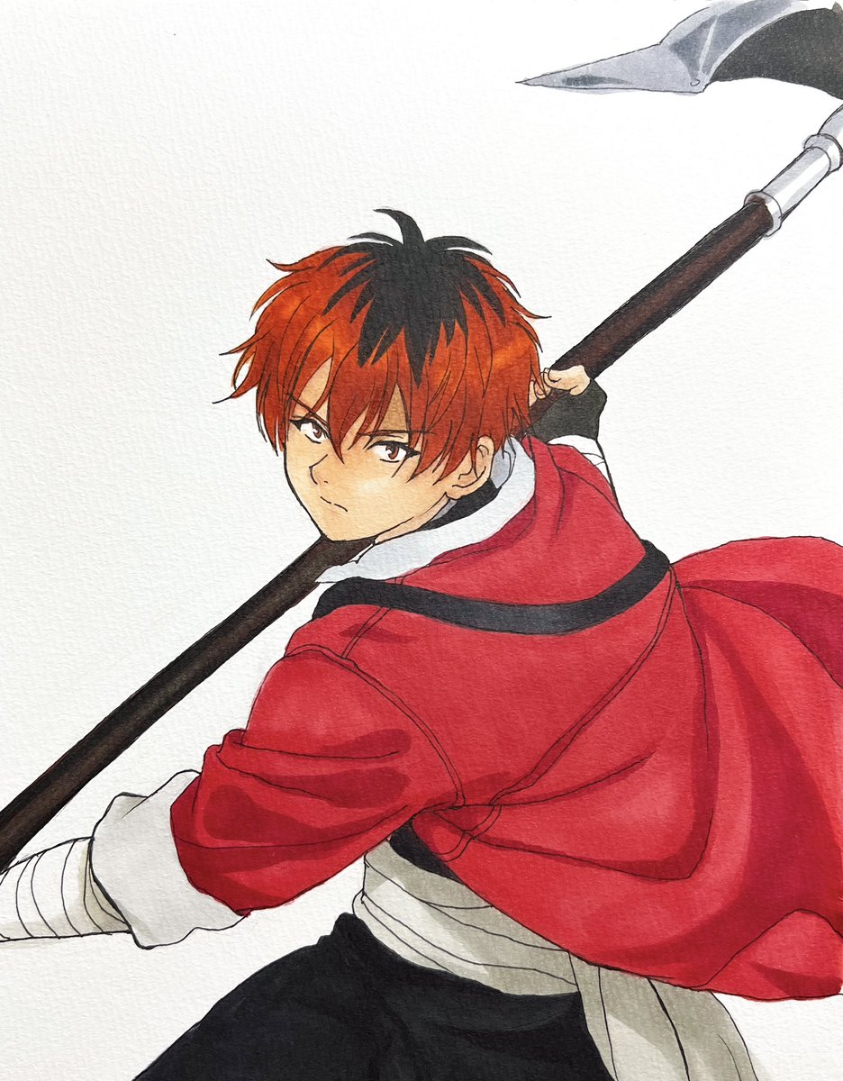 #絵描きさんと繫がりたい 
#葬送のフリーレン 
シュタルク描いてみた✏️