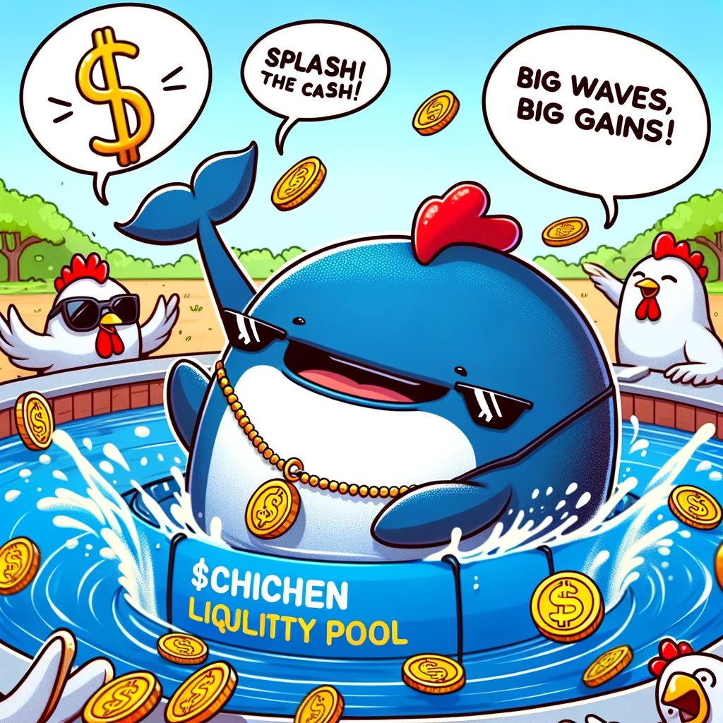 chikensol's tweet photo. Our Whale Holder Added 50 more SOL to the LP, we are continuously working and the believers are rising !! https://t.co/0G0Nz44wuu