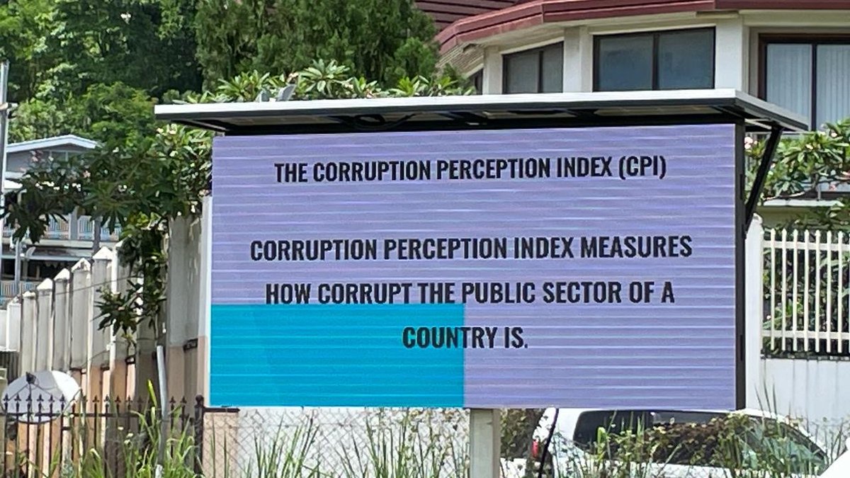 BHCHoniara's tweet image. Corruption Perception Index is leading global indicator of public sector corruption.

Our DHC, Emma Davis, was privileged to join this year&apos;s CPI launch for 🇸🇧.

🇬🇧 &amp;amp; @UNDP_Solomons are supporting &apos;Strengthening Anti-corruption, Transparency, &amp;amp; Accountability in PICs&apos; initiative.