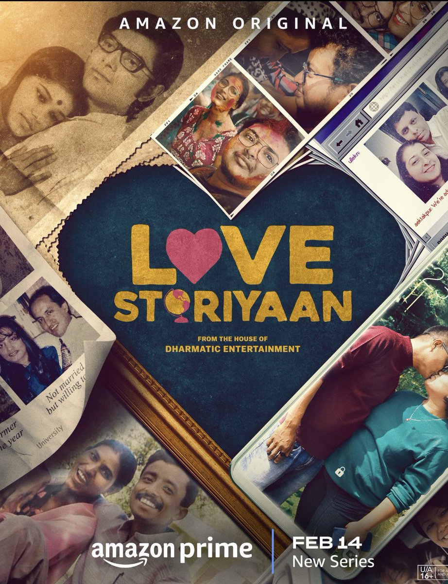 Real life love stories from house of iconic reel life love stories. This is the absolutely lovely #Lovestoriyaan. Coming to you Feb 14th. Our first collaboration with the lovely folks at @Dharmatic_ #KaranJohar @apoorvamehta18 @somenmishra0