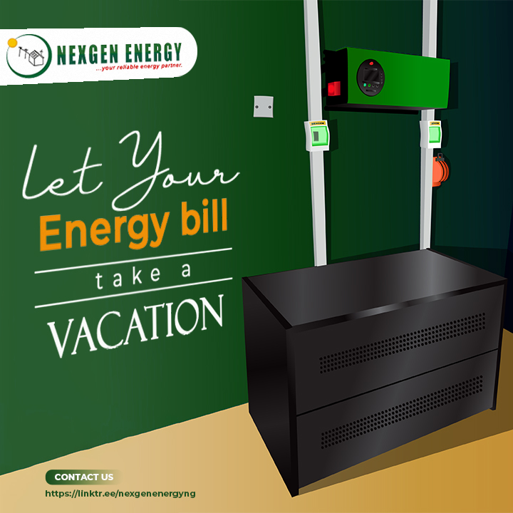 Nexgenenergyng's tweet image. With our high-quality solar panels, you can enjoy years of clean and renewable energy without having to worry about your energy costs.

So why not let your energy bill take a well-deserved vacation? Switch to solar today!

#NexgenEnergy
#Techfine
#SolarPower
#CleanEnergy