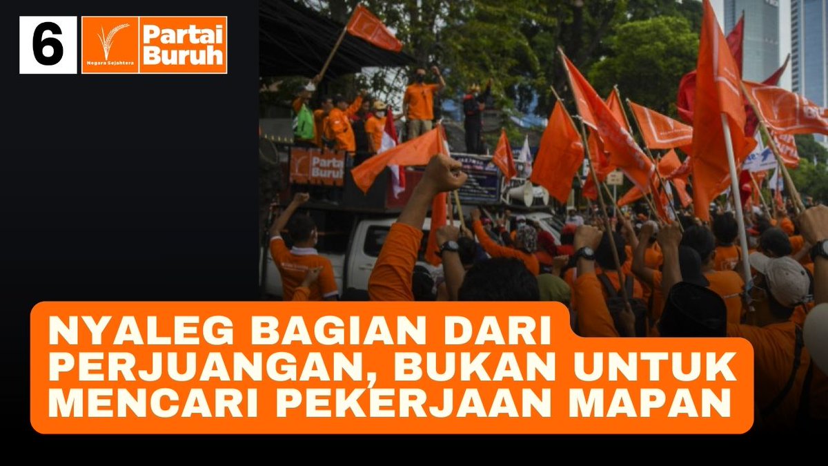 EXCOPARTAIBURUH's tweet photo. Di Partai Buruh, kami percaya bahwa representasi politik adalah hak semua warga, bukan hanya mereka yang berkecukupan secara finansial dan dalam kondisi ekonomi mapan. 

Calon anggota legislatif Partai Buruh tidak sedikit yang berasal dari latar belakang ekonomi yang sederhana. Beberapa bahkan menghadapi kesulitan untuk membiayai materi kampanye seperti membuat baliho. 

Namun, kekurangan finansial ini tidak mengurangi sedikit pun dedikasi dan komitmen Caleg Partai Buruh terhadap advokasi persoalan rakyat. Sebagian dari mereka adalah individu yang telah menghabiskan tahun-tahun panjang dalam mengadvokasi hak-hak masyarakat, berjuang untuk keadilan sosial, dan memperjuangkan kepentingan rakyat kecil.

Caleg Partai Buruh tidak mencalonkan diri untuk mencari pekerjaan atau untuk naik kelas. Kelas pekerja dan masyarakat kecil ini memiliki motivasi yang jauh lebih dalam: untuk melayani masyarakat dan membawa suara mereka ke dalam lembaga-lembaga pemerintahan. 

Partai Buruh menolak pandangan bahwa hanya mereka yang mapan secara ekonomi yang dapat berkontribusi pada politik. Atau yang sudah bebas finansial yang layak nyaleg, sehingga mereka sudah selesai dengan dirinya sendiri, sehingga bisa lebih fokus melayani rakyat. Karena kita lihat faktanya, tidak selalu demikian.

Sebaliknya, kami percaya bahwa pengalaman nyata dalam menghadapi dan mengatasi tantangan kehidupan memberikan perspektif berharga yang sangat diperlukan dalam proses pembuatan kebijakan.

Dengan mengangkat suara dari berbagai latar belakang ekonomi, Partai Buruh berkomitmen untuk memastikan bahwa kebijakan partai mencerminkan kebutuhan dan aspirasi seluruh lapisan masyarakat.  Terutama dari mereka yang selama ini dipandang sebelah mata hanya karena miskin dan menjalani pekerjaan semacam PRT, ojeg, sopir angkot, atau pedagang kaki lima.