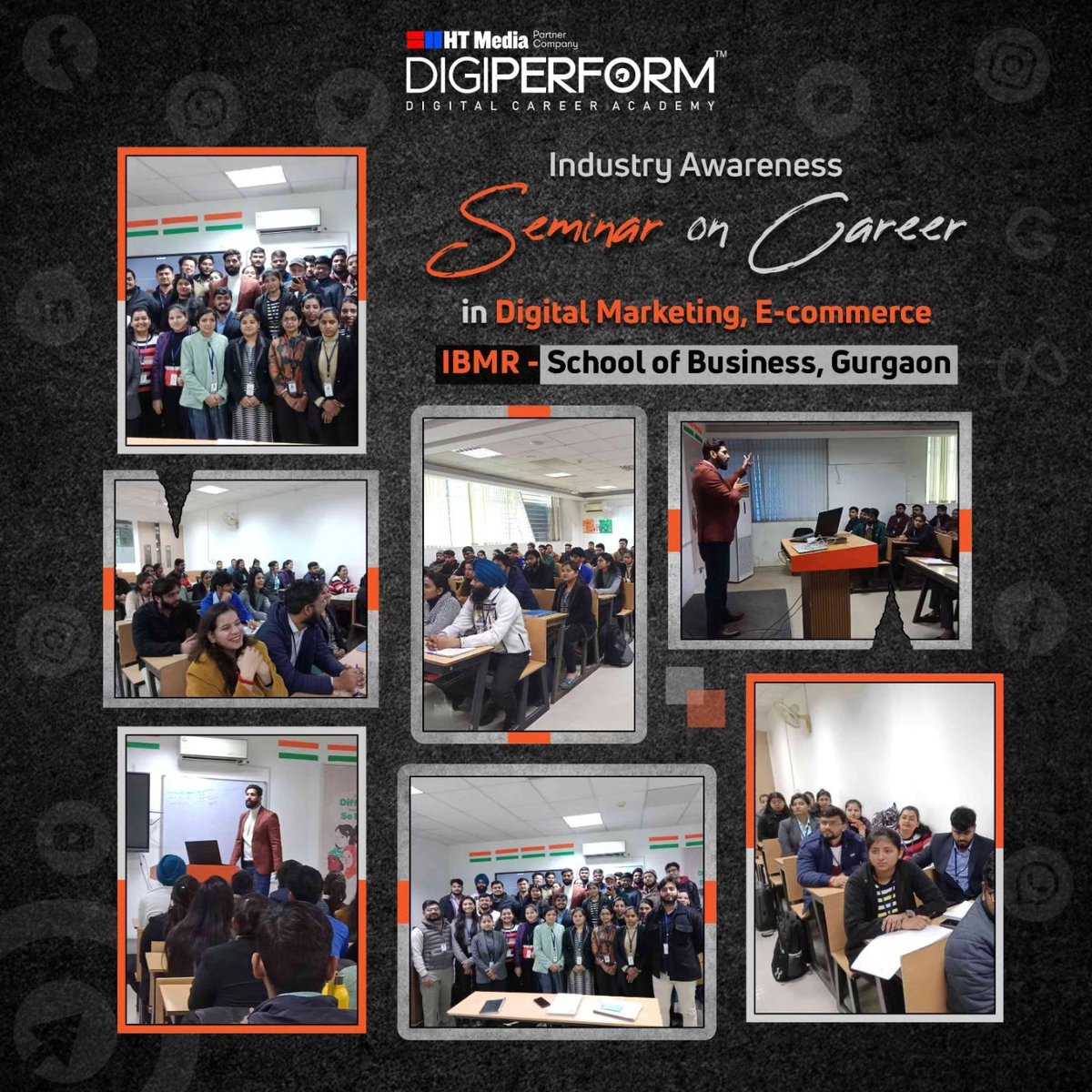 DigiperformKoc1's tweet photo. 🎉 A successful Industry Awareness Seminar organized at IBMR - School of Business, hosted by Digiperform!
🚀💻
#digitalamarketing #careeropportunities #careerseminar #ecommercemarketing #ecommercegrowth #opportunitiesforgrowth #learndigitalmarketing #digiperformkochi https://t.co/6gFnh7Wgcg