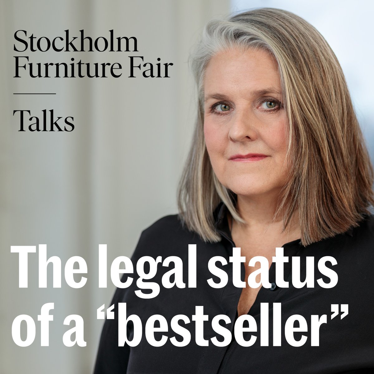 Vi deltar på Stockholm Furniture Fair. Om du är på mässan, titta in den 7/2 kl. 13.30 i Greenhouse i Hall C. Vår förbundsjurist Katarina Renman Claesson kommer att prata om bästsäljarens juridiska status. Välkomna! #sthlmfurnfair @ClaessonK