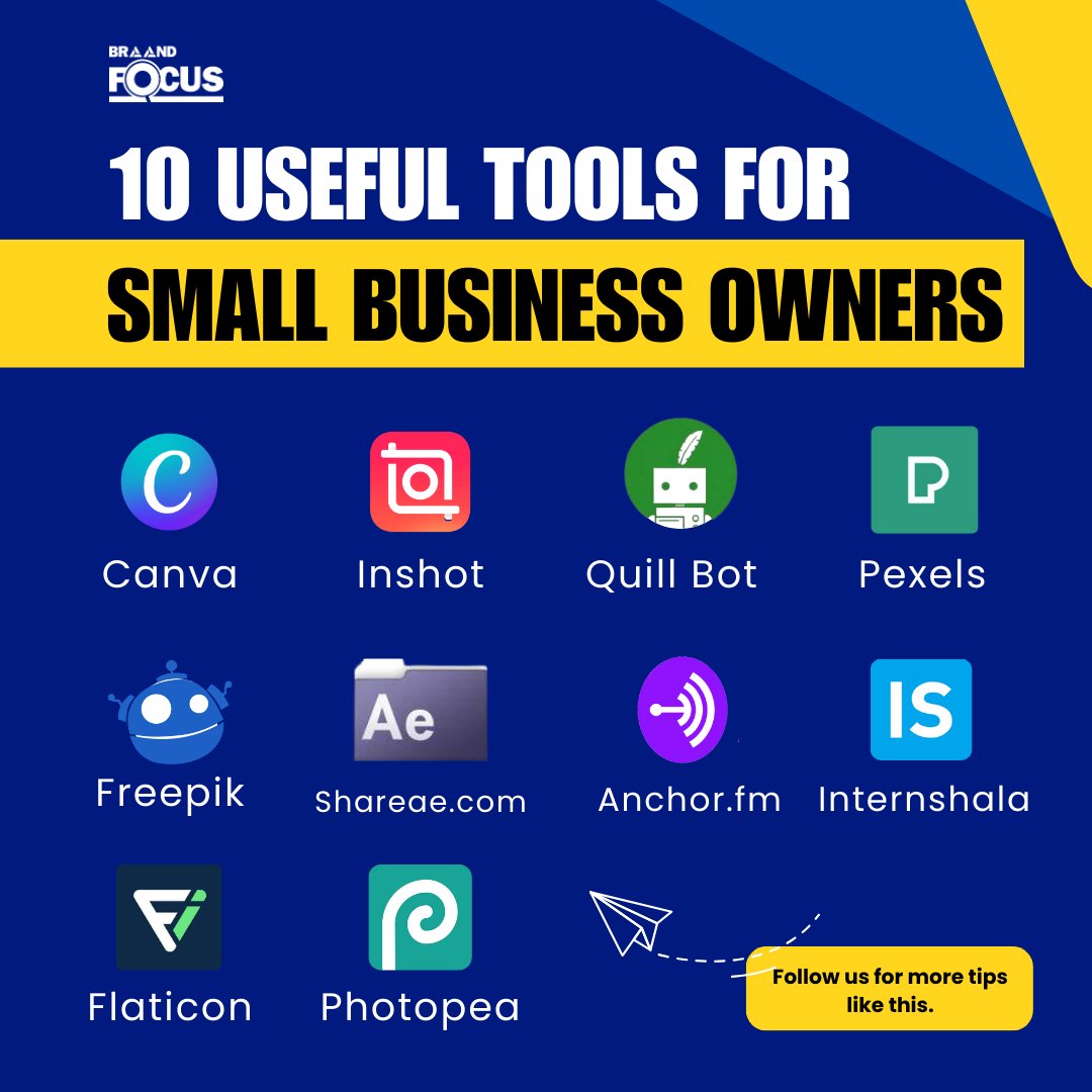 🛠️ Boost your small business with these 10 essential tools! 💼💻 From organization to social media management, we've got you covered!.
.
.
.
#SmallBusinessTools #DigitalTools #ProductivityHacks #EntrepreneurLife #GrowWithTech #growth #onlinemarketing #SmallBusiness #OnePlus12R