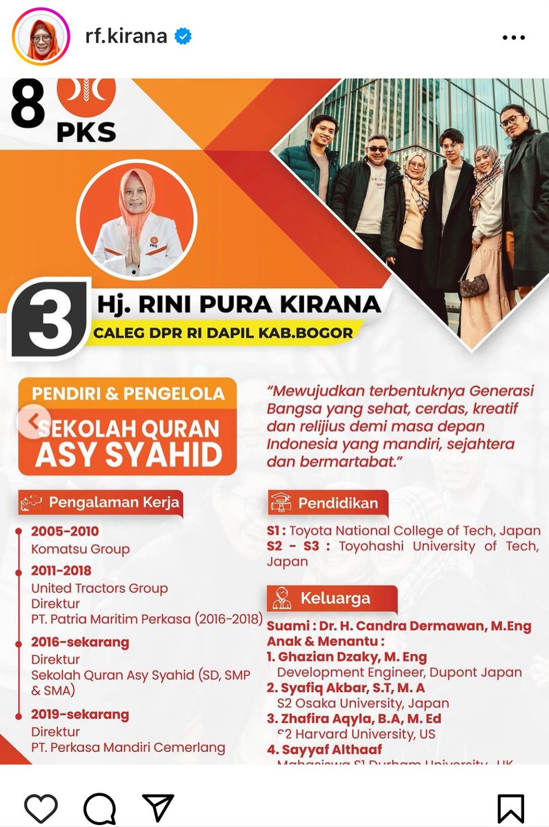Kok bisa si perempuan jadi caleg, lulus sampe S3, jadi direktur juga

Bukannya cuma boleh di rumah aja?