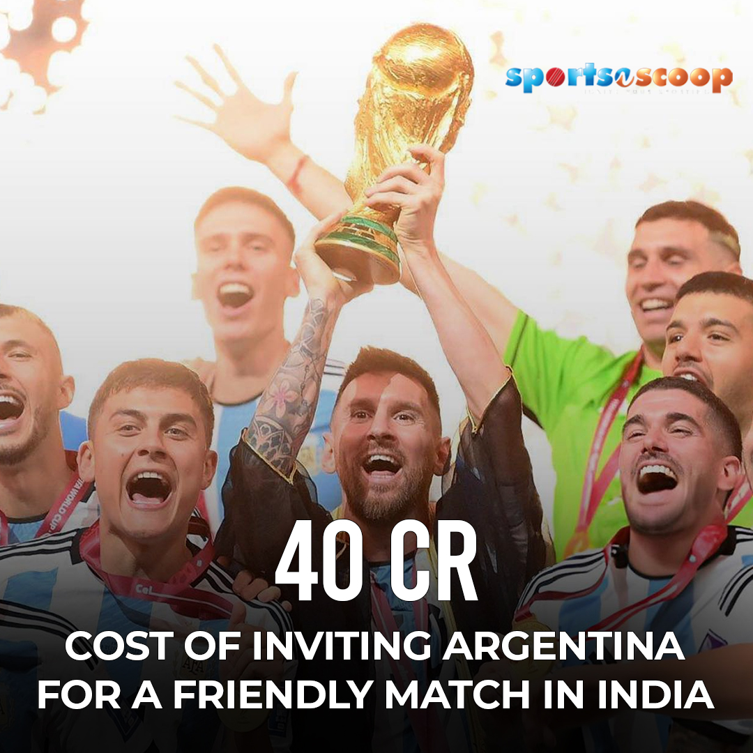 sportsnscoop's tweet photo. The government of the Kerala state is expected to allocate approximately ₹32-40 crore to host the Argentine football team, which includes Lionel Messi. 
#sportsnscoop #messiinkerala #argentinainindia #footballfeverkerala #keralawelcomesargentina #SoccerSpectacle
#argentina https://t.co/XoV6PfFvyC