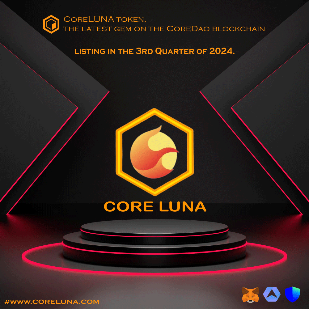 GM!  #Coretoshis  

1,000,000 - $LUNA Giveaway

Task: 🌟
🔶1. Follow us
🔶2. Retweet &amp; like  
🔶3. Tag friends

🔶Comments wallet address✅

🔗Join: coreluna.com

#Coretoshis #CoreDAO #LUNA #AirdropGiveaway #Web3 #BTC #DAO