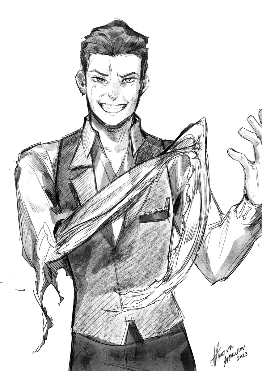 Just_yb_'s tweet photo. @lichelets This man is either "Just a bit of a quirky vampire" or "Holy shit, kill it with fire!" Very rarely ever in between. https://t.co/05du4YdpUu