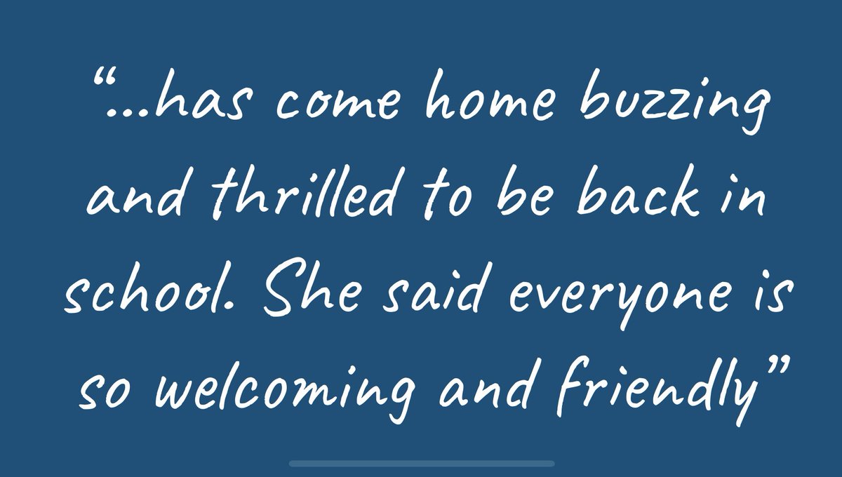 The staff and students <a href="/AureusSchool/">Aureus School</a> are fantastic. It’s difficult starting in a new school but we go out of our way to make that transition as smooth as possible. Glad it’s working.