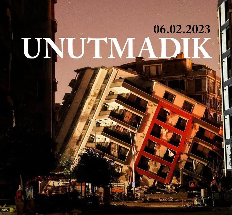 06.02.2023 | 04:17 Bir yıl önce bugün tam da bu saatte 04:17’de Türkiye tarihinin en büyük felaketlerinden birine uyandı. Kahramanmaraş merkezli 2 depremde hayatını kaybeden 53 binden fazla vatandaşımızı rahmetle anıyoruz. #Unutmadık… #6subat2023 #6subat