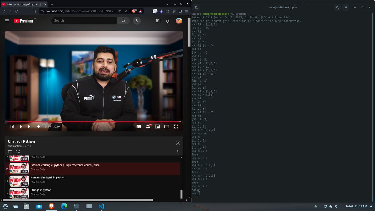 AnikDas91's tweet image. ☕ #chaiaurpython @Hiteshdotcom