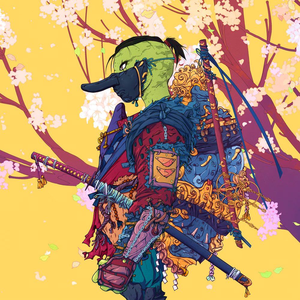 CircaTr33's tweet photo. @Superneal @ShellzOrb Tengu gang! Your masks are ornate, Shellz and IRL ๐บ๐๐ข#ShellUp #ShellzOrb https://t.co/XLWSYeKSPR