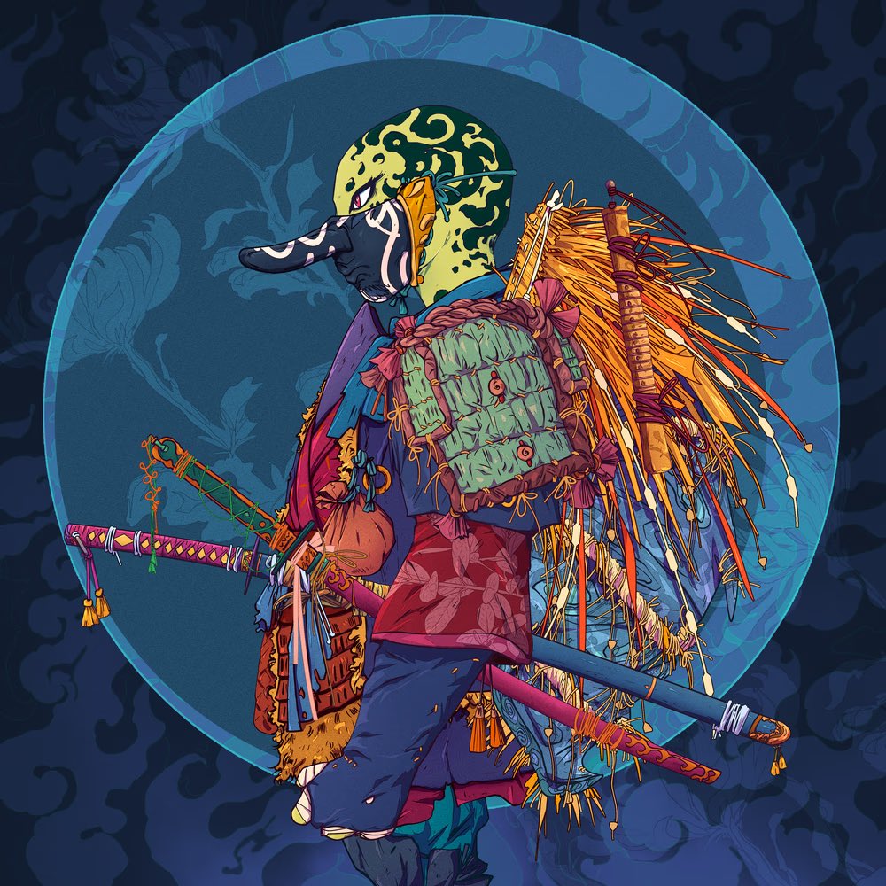 CircaTr33's tweet photo. @Superneal @ShellzOrb Tengu gang! Your masks are ornate, Shellz and IRL ๐บ๐๐ข#ShellUp #ShellzOrb https://t.co/XLWSYeKSPR